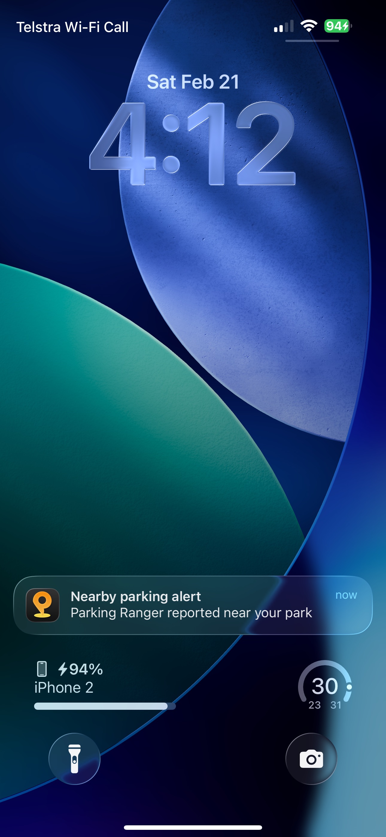 Community-powered parking alert notification